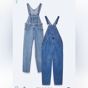 Stylish Blue Denim Overalls